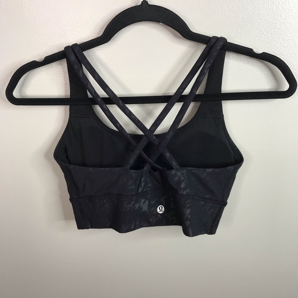 Lululemon Energy Bra Long Line Sz 6 - Picture 4 of 6